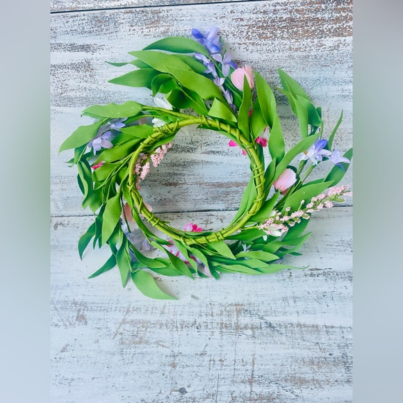 *Spring Festival Flower & Herb Candle Ring - Picture 8 of 12